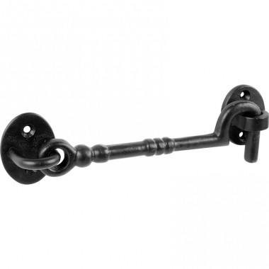 Antique Design Heavy Cabin Hook 100mm Black