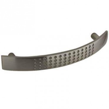 Squared Dimple Cabinet Handle 64mm - Satin