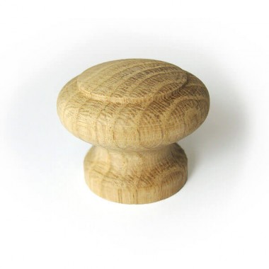 Oak Ring Cabinet Knob 35mm - FSC Wood