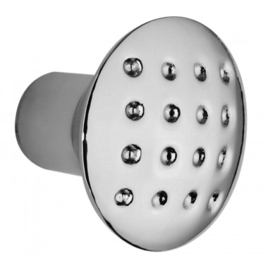 Dimple Cabinet Knob 28mm Polished Chrome
