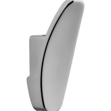 Oval Switch Concealed Hook Polished Chrome - 64mm